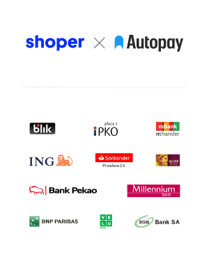 Baner płatniczy shoper autopay
