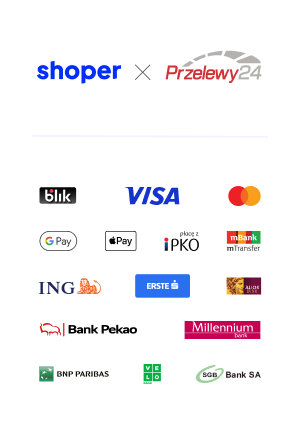 Baner płatniczy shoper przelewy 24