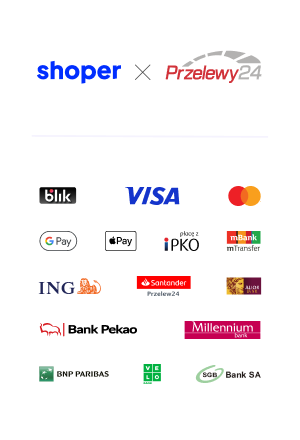 Baner płatniczy shoper przelewy 24